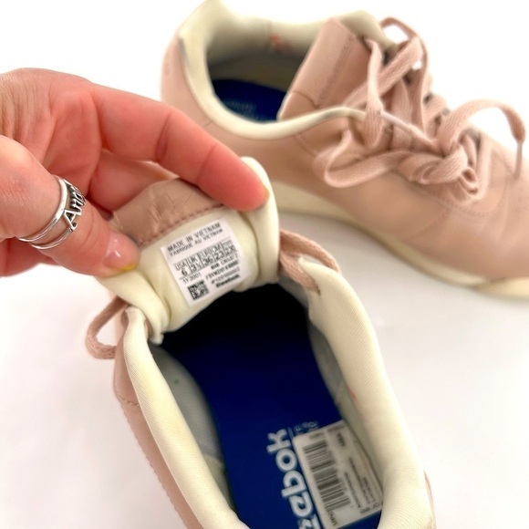 Reebok ROYAL FOAM LITE ORTHOLITE Dusty Rouse Leather sneaker size 6 (23cm) - Picture 10 of 14